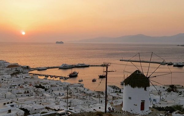 Mykonos Windmühlen - Weltbekannte Insel Mykonos, Griechenland