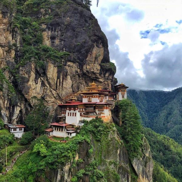 Taktshang (Tigernest-Kloster) / Königreich Bhutan