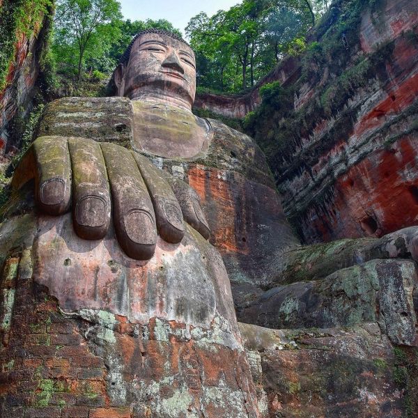 Große Buddha von Leshan / China