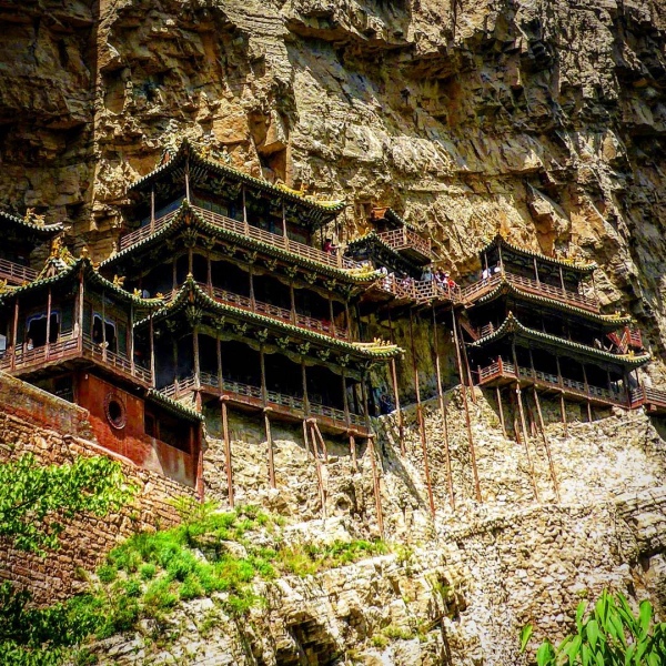 Hängender Tempel (Xuánkōngsì) / China